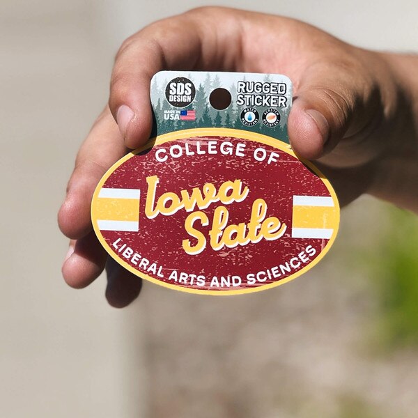 College of Liberal Arts & Sciences Rugged Sticker (3.5")
